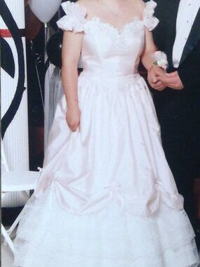 Pink Vintage (34 years) Alfred Angelo Formal/Ball Gown/Costume- Read Description